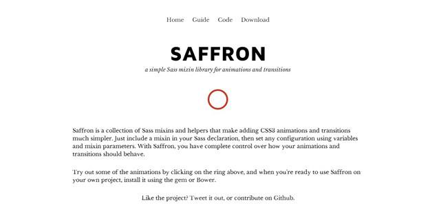 css-library-saffron